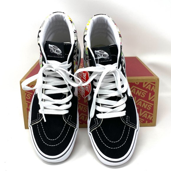 VANS SK8-Hi Checker Cube Black Canvas High Top SB Sneakers Women's VN0A32QG3XR - Picture 14 of 16